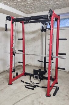 Multipress+protismerné kladky+vrchná a spodná a hrazda - 2