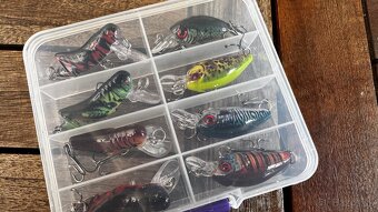 Sada novych zabalenych woblerov ultra light 2-3cm - 2