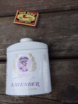 Predám starožitný parfum/púder levanduľa,plne funkčný - 2