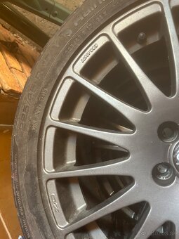 OZ Racing 17” disky – 5x100 – 450 € - 2