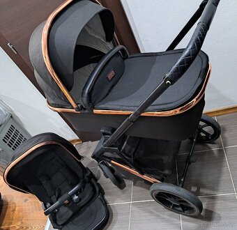 Kočík MOON Style Rose Gold + vajíčko Cybex - 2