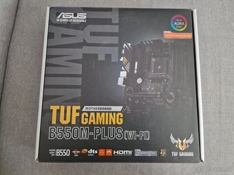 P: MB Asus TUF GAMING, CPU Ryzen 5 5500, RAM 32GB DDR4 - 2