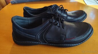 Predám NOVÉ, kožené pánske topánky FOX, veľkosť 48. - 2