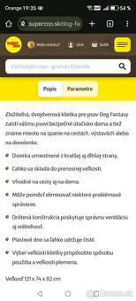 Predám klietku pre psa - 2