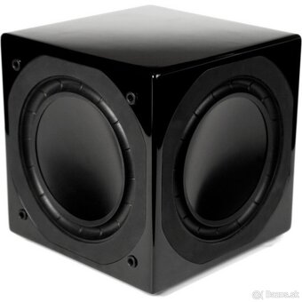 Predám 3 kusy subwoofer Mirage MM-8, gloss black - 2