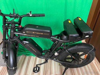 Engwe M20 – 4 batérie, 40+ km/h, 60 km bez pedálovania - 2