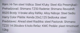 Detský bicykel Harry corky,zelený. - 2