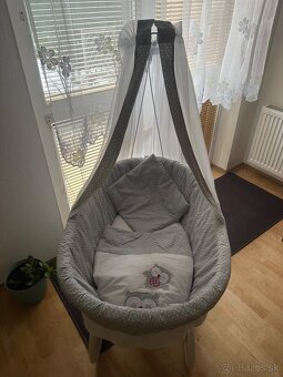 Detská kolíska na kolieskach - 2