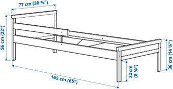 Detská posteľ IKEA SNIGLAR - 2