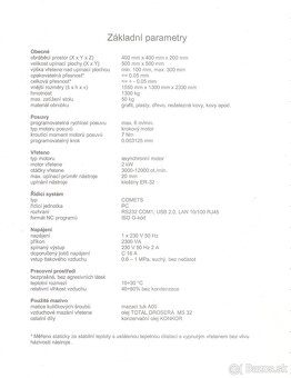 CNC frézka HWT E 442, 5 osá, nova cena - 2