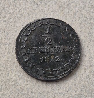 1/2 Grajciar 1812 S František I. - 2