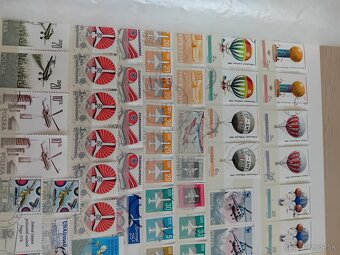 Známky technika v albume - 2