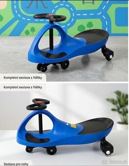 Otočné autíčko s riadidlami - 2