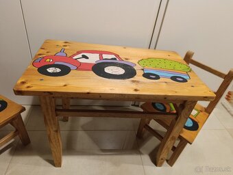 Detský stolík a stoličky - 2