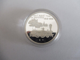200Sk/1998  Parný vlak, proof - 2