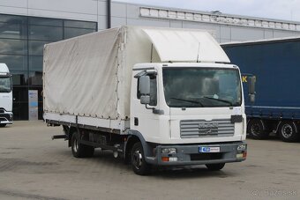 MAN TGL 8.180, EURO 2, HYDRAULICKÉ ČELO, BOČNICE - 2
