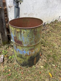 Plechový súd 200l - 2