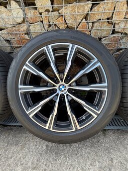 Nová letná  sada orginal BMW X5, r20 - 740M Runflat - 2