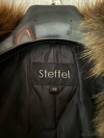 zimná čierna bunda Steffel - 2