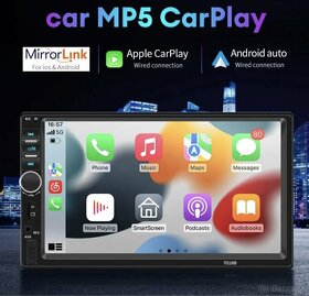 2din Radio 7” CarPlay a Android Auto - 2