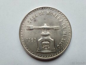 Strieborné mince Mexico, USA - 2