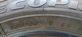 Predám 4 letné pneumatiky 185/65 R15 88T Bridgestone - 2