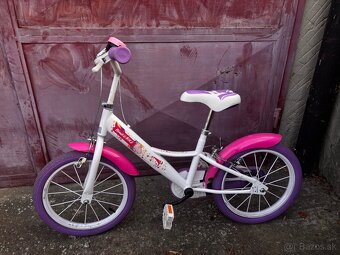 Predám dievčenský bicykel (kolesá 16”) - 2