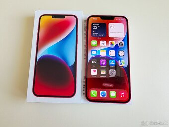 APPLE IPHONE 14 PLUS 128 GB RED EDITIO,BATERKA 100% - 2