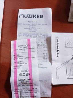 Na predaj slúchadlá Audio Technica - 2