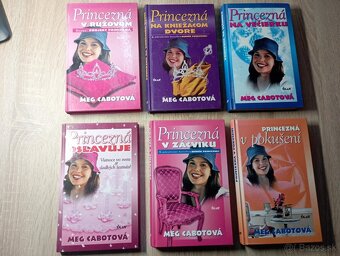 Knihy pre mládež ("Princezná" a "Klub putovných džínsov" - 2