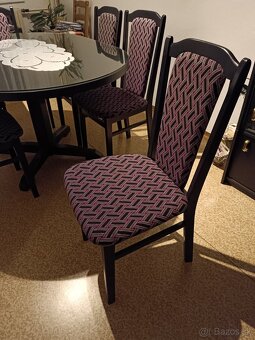 Jedálenský stôl so 6 stoličkami - 2