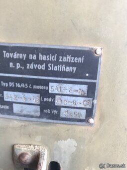 Hasičske čerpadlo - 2