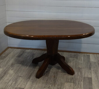 Stôl veľký oválny jedálensky ( 293 ) . - 2