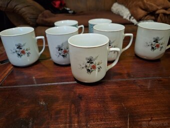 Retro šálky Československo - 2