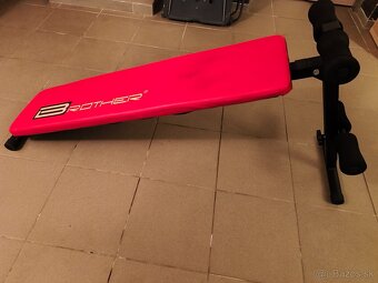 Lavička na cvičenie. - 2