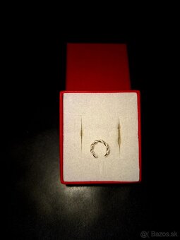 Strieborné manžety na ucho - 2