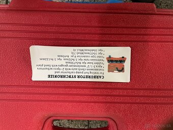 Súprava na synchronizáciu karburátorov - 2