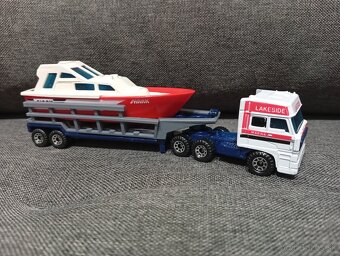 Matchbox Convoy CY 22, Lakeside Shark, DAF Boat Transporter - 2