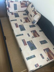 Rozkladacia sedacka na spanie s uloznym priestorom - 2