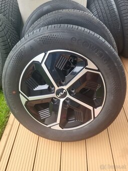 Originál disky Kia Niro 16" + letné & zimné pneu – TOP stav - 2