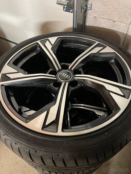Predám alu disky + pneu original Audi r19 - 2