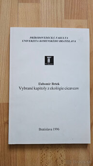 Skriptá Termodynamika v geovedách, Ekológia cicavcov - 2