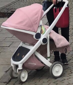 Ružový športový kočík Greentom Reversible Blossom, 60 E - 2