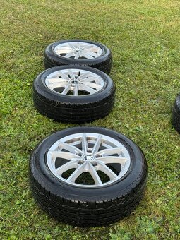 Alu disky 5x112 16” s letnými pneu - 2