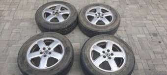 Hliníkové disky R15, 5x112 s pneu - 2