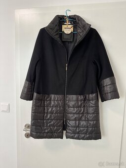 Predám elegantný vlneno-kašmírový kabát – ako nový - 2