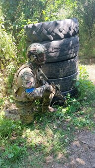 Predám komplet airsoft výstroj Multicam - 2