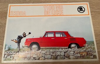 Prospekty Škoda 1000MB, 1100MB - 2