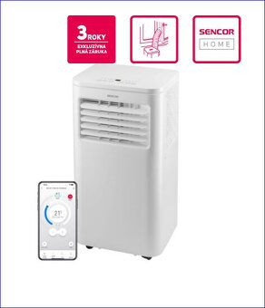 Predám mobilnú klimatizáciu Sencor - 2