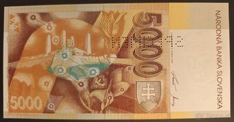 Slovenské bankovky rok 1993 - 1995 , Bankové vzory - 2